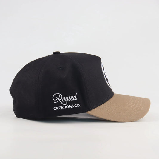 Icon Ball Cap - Black/Tan
