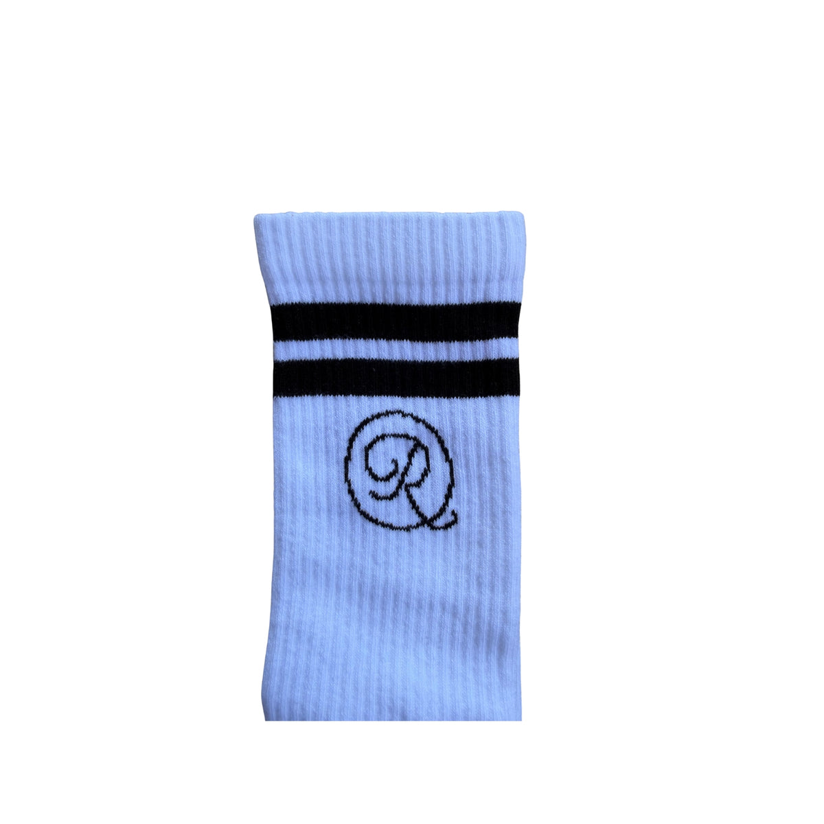 Ringer Socks - White/Black