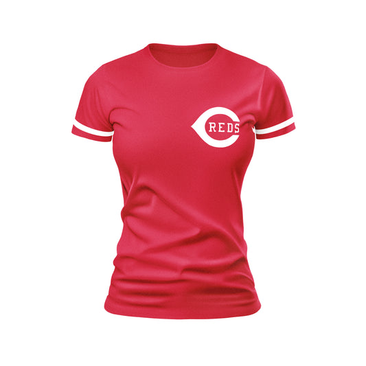 PVLL Reds Personalized Name & Number Womens Tee