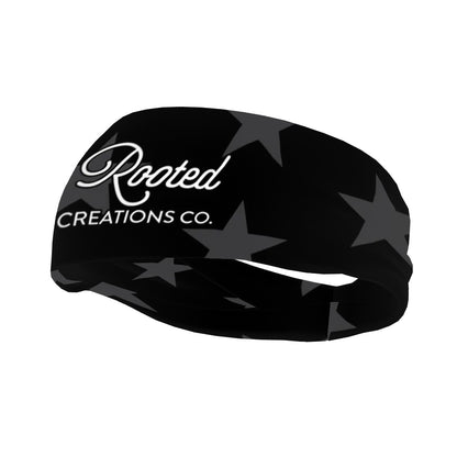 Rooted Creations Dark Stars Sports Headband