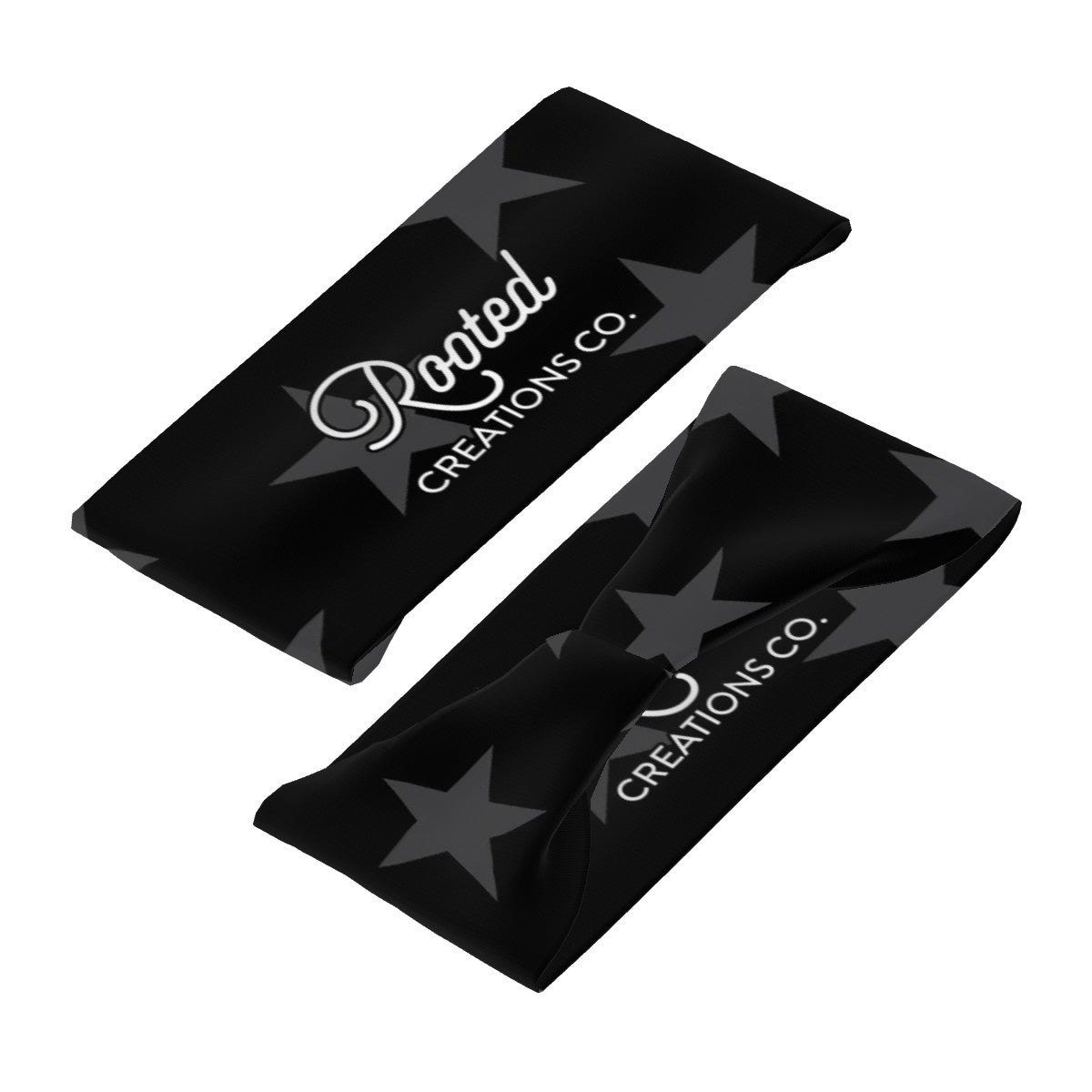 Rooted Creations Dark Stars Sports Headband