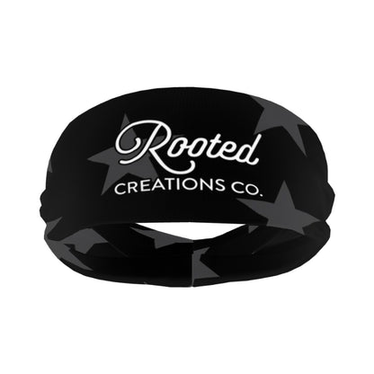 Rooted Creations Dark Stars Sports Headband