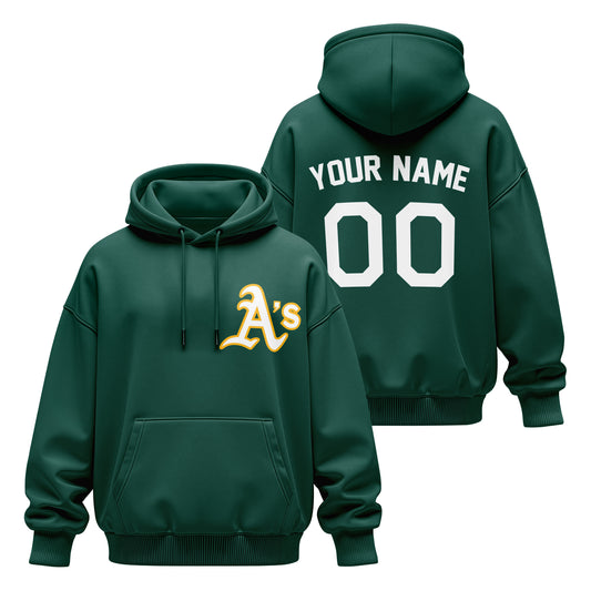 PVLL A's Personalized Name & Number Pullover Hoodie
