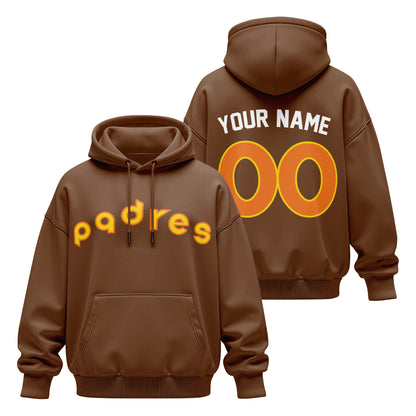 PVLL Padres Personalized Name & Number Pullover Hoodie