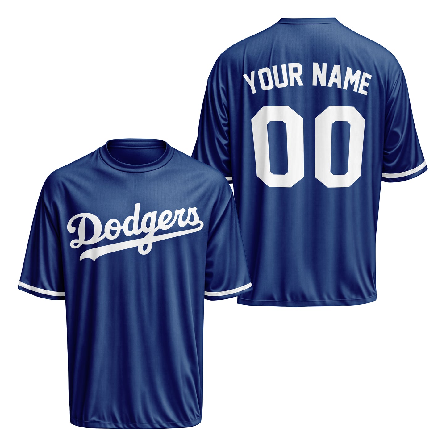 PVLL Dodgers Personalized Name & Number Tee