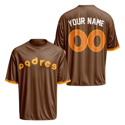 PVLL Padres Personalized Name & Number Tee