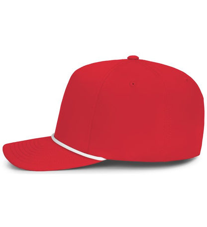 Icon - Rope Performance Snapback - Red/White