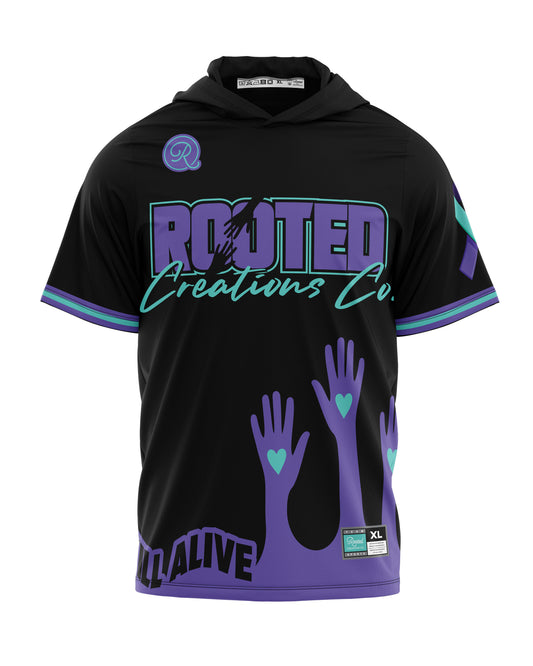 'Suicide Awareness' Short Sleeve Hood Jersey (Buy-In)