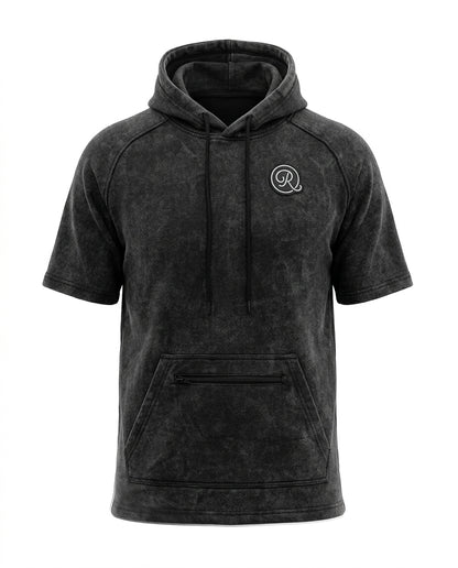 "Stay Rooted" Washed SS Hoodie