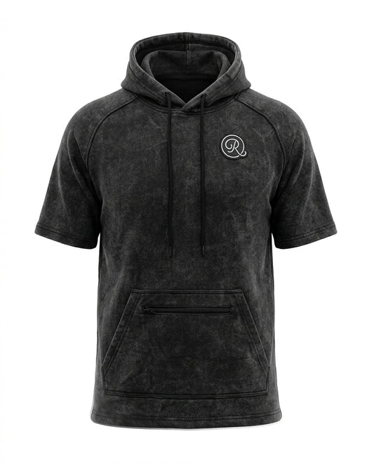 "Stay Rooted" Washed SS Hoodie