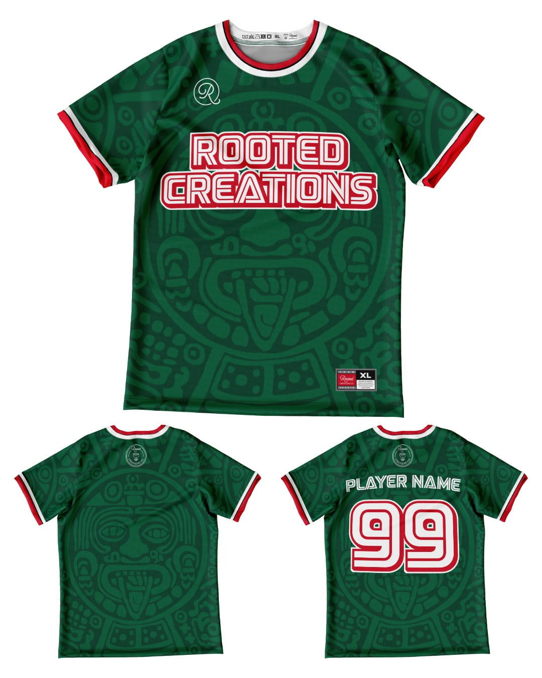 98' Mexico Short Sleeve Jersey - Green