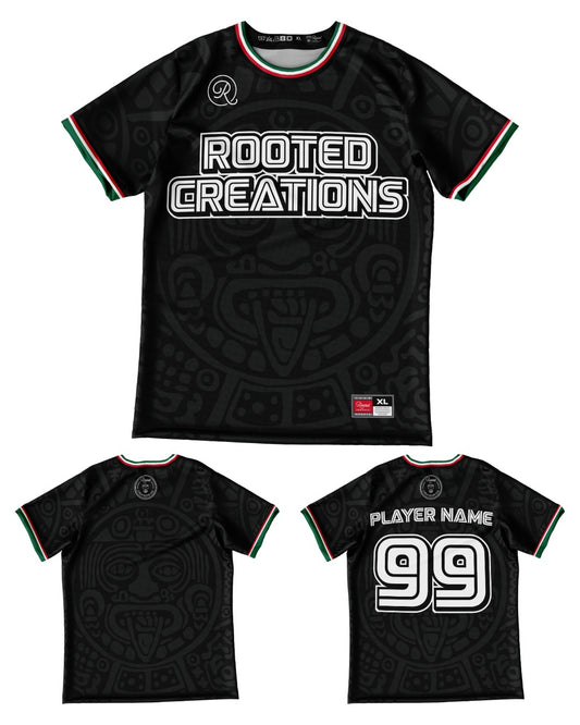98' Mexico Short Sleeve Jersey - Black