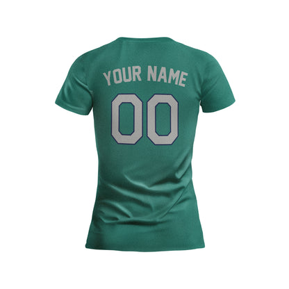 PVLL Mariners Personalized Name & Number Womens Tee