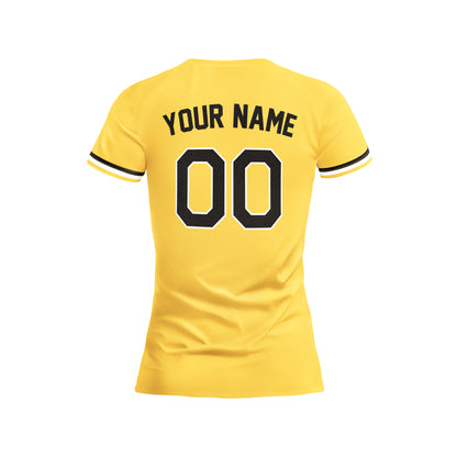 PVLL Pirates Personalized Name & Number Womens Tee