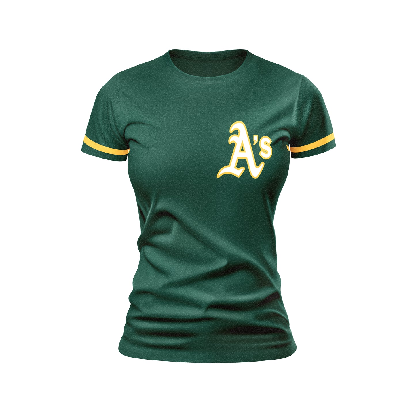 PVLL A's Personalized Name & Number Womens Tee