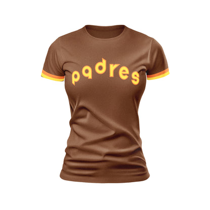 PVLL Padres Personalized Name & Number Womens Tee