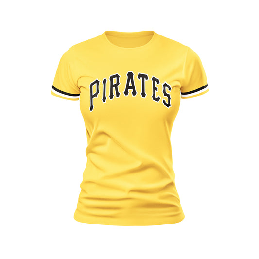PVLL Pirates Personalized Name & Number Womens Tee