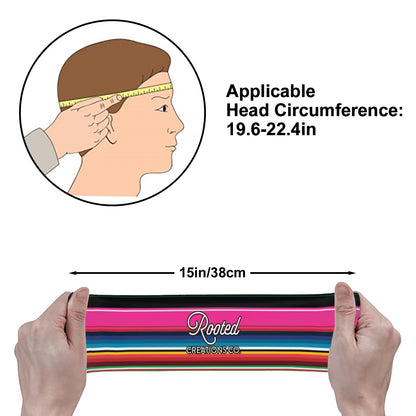 Rooted Creations Serape Sports Headband